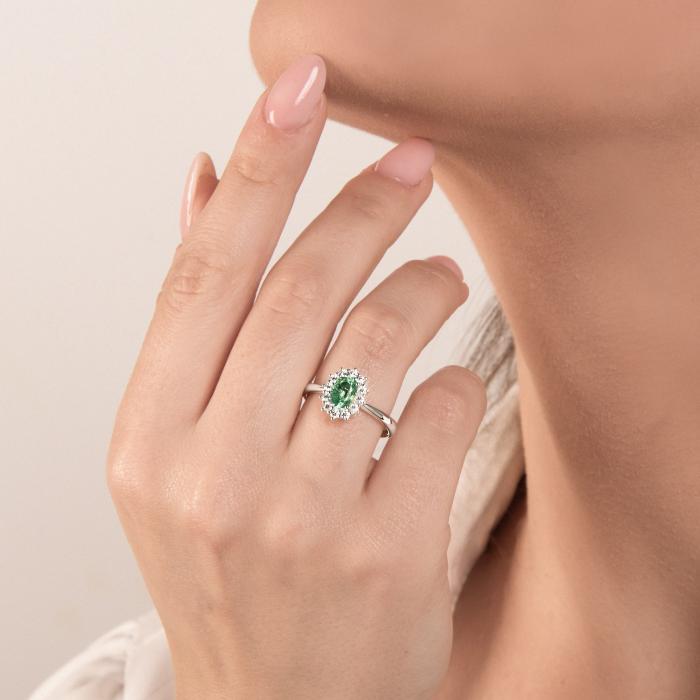 ANELLO SMERALDO E BR