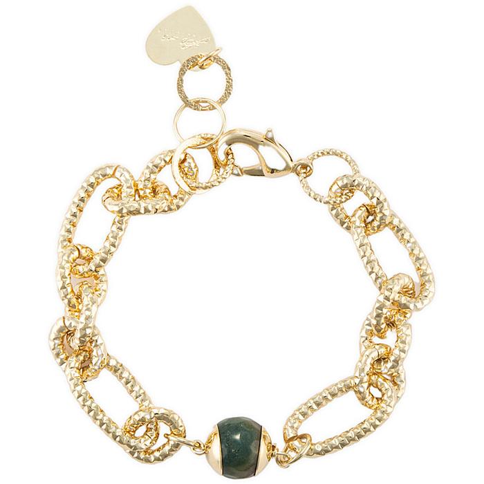 Bracciale Agata indiana e giada