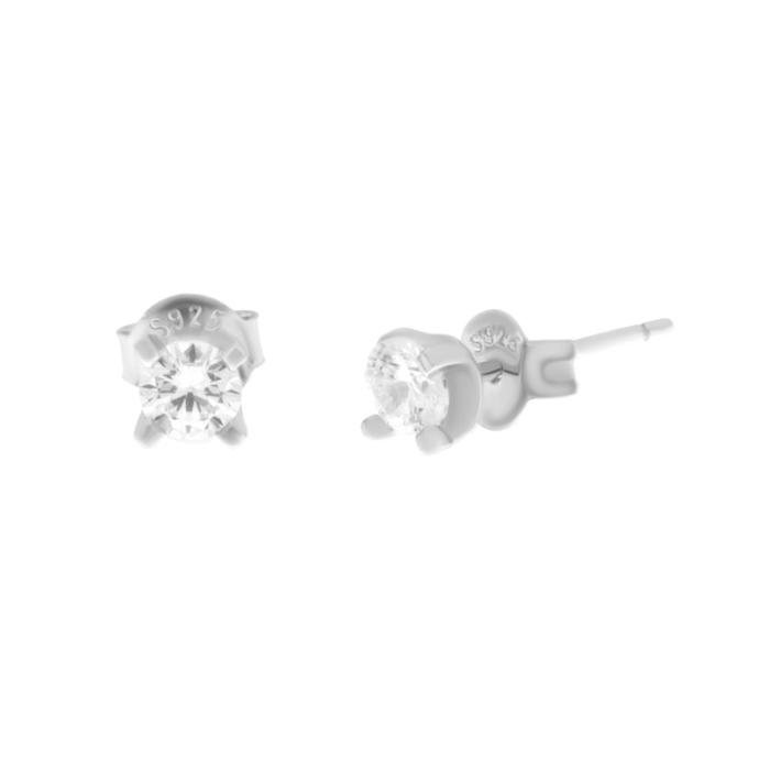 Orecchini in Argento 925 punto luce