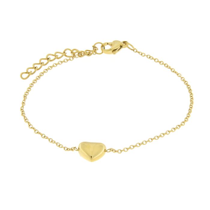Bracciale in Acciaio con cuore