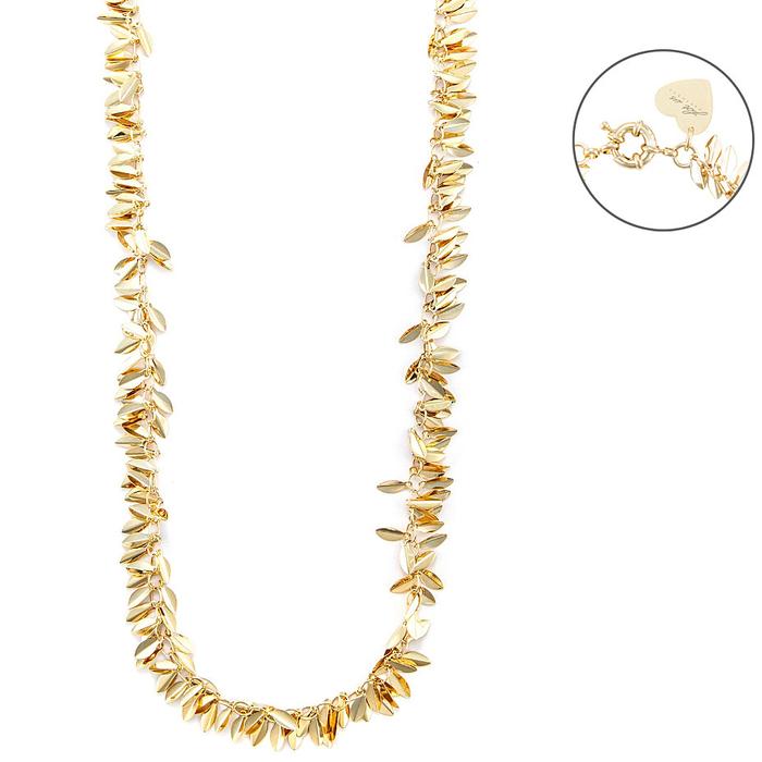 Collana foglie gialle