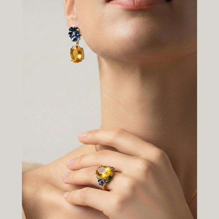 Anello Violetta Gemma