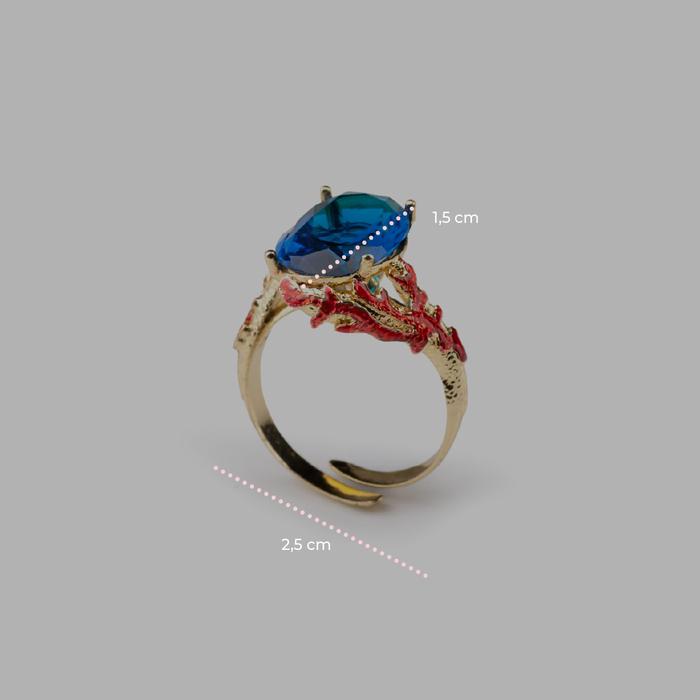 Anello Corallo Gemma