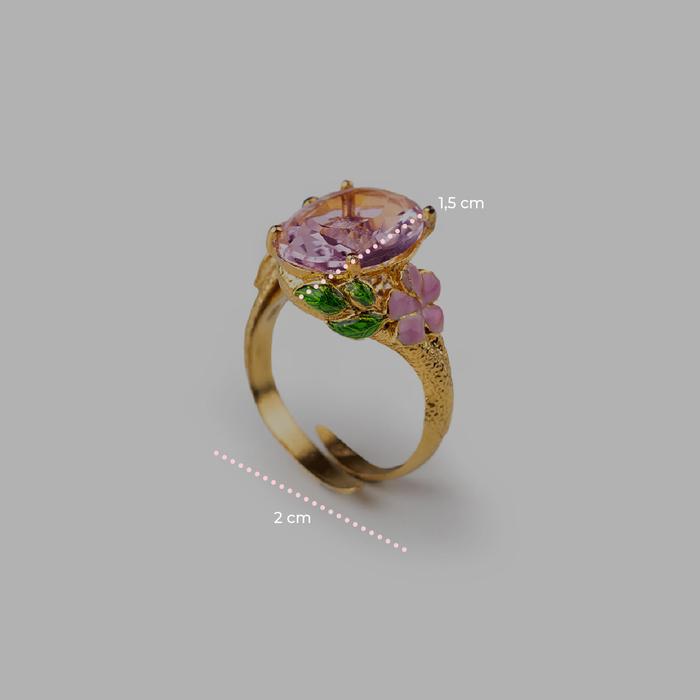 Anello Colibrì Gemma