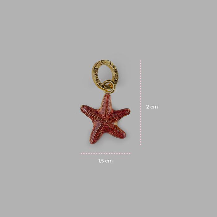 Charm Stella Marina Rossa