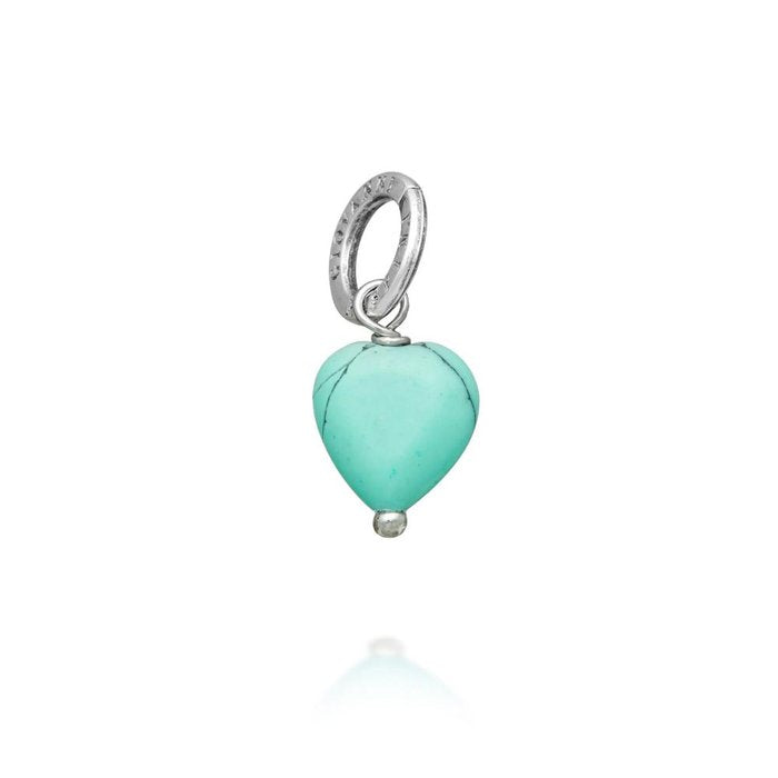 Charm Cuore Turchese