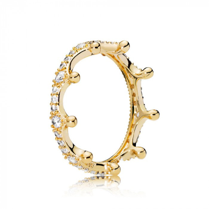Anello shine corona incantata