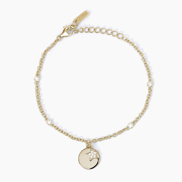 Bracciale ciondolo cerchio SOLO TUO