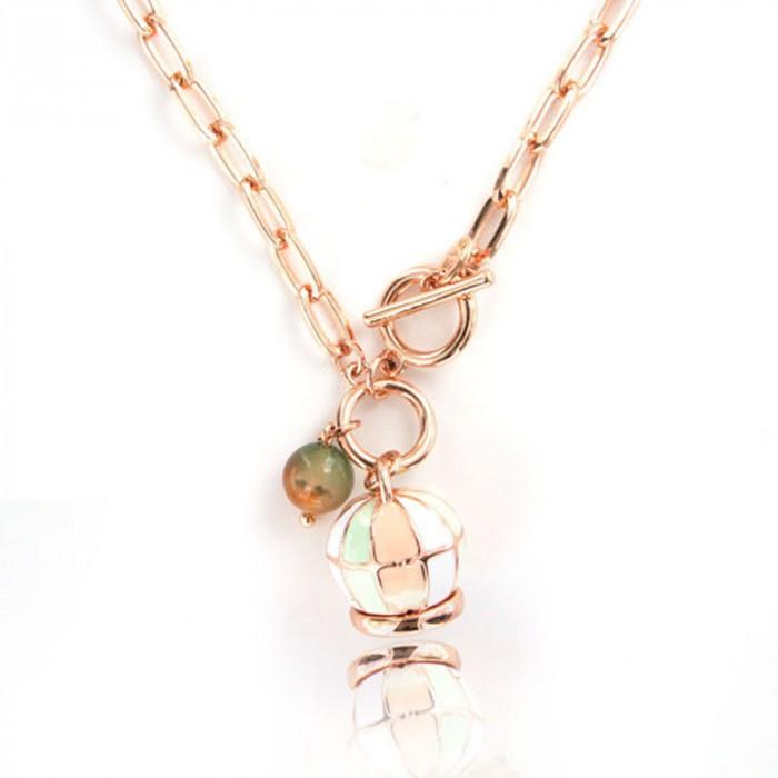 Collana con campanella smaltata - gioielleriaperdichizzi.it