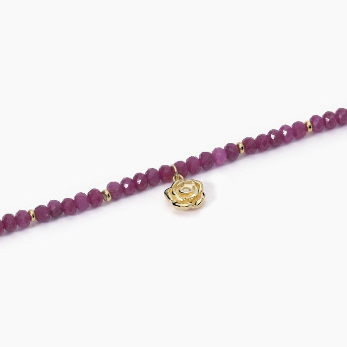 Bracciale con rubini LA VIE EN ROSE