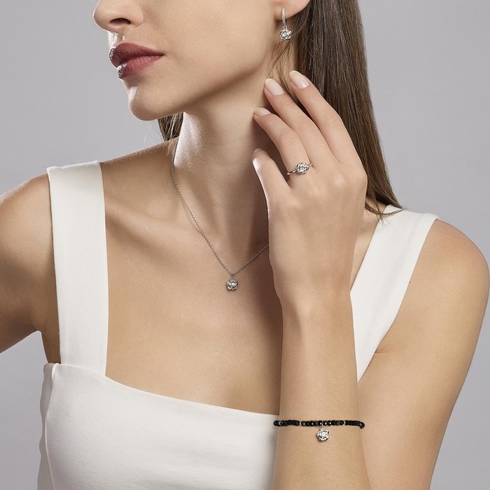 Bracciale con agata nera LA VIE EN ROSE