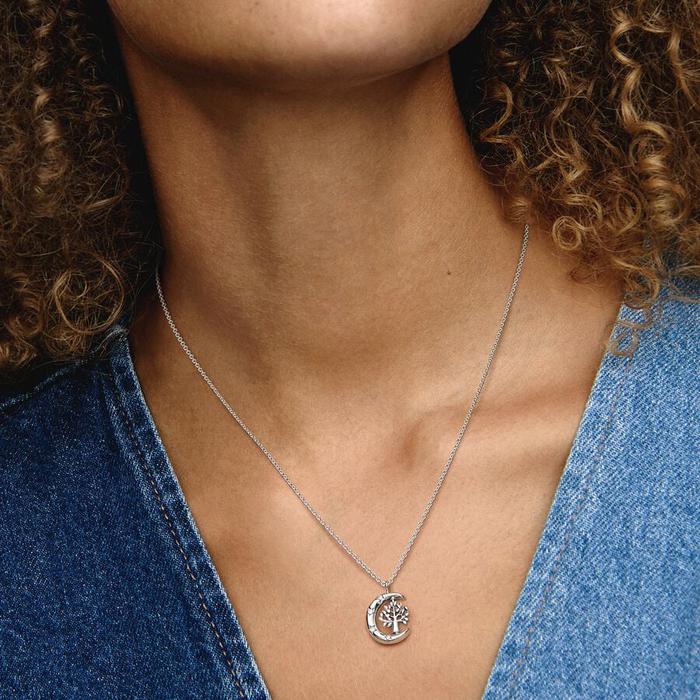 Collana Luna e Albero della Famiglia