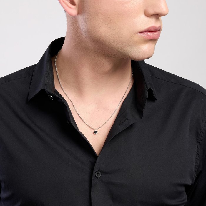 Collana in argento con ciondolo BRIGHT