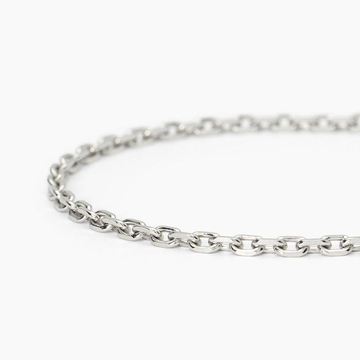 Bracciale in argento con catena forzatina EVERY DAY