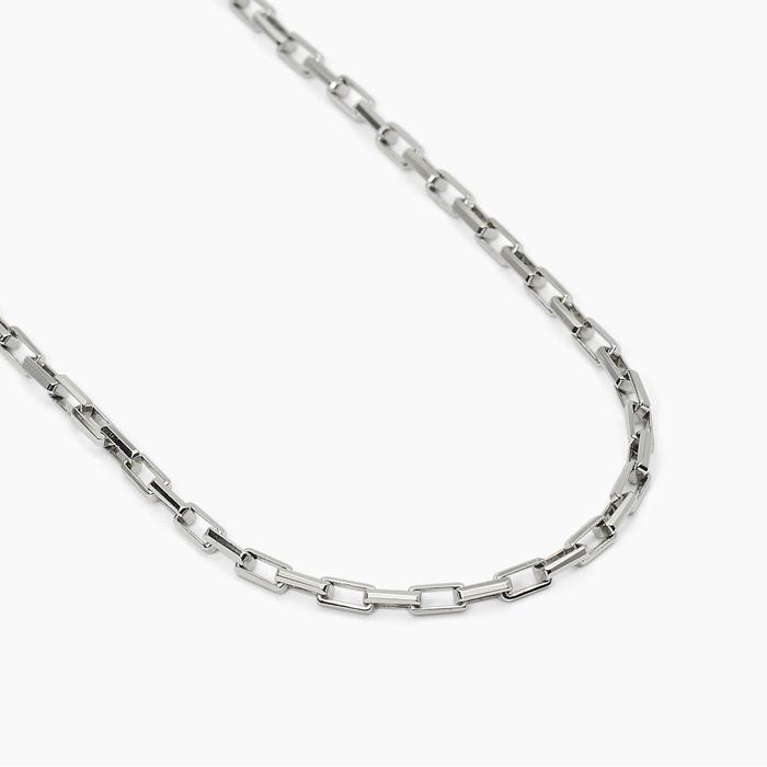 Collana in argento con catena allungata EVERY DAY