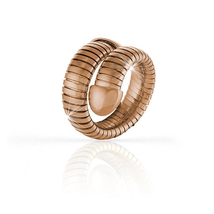 Anello in bronzo rosa Tubogas