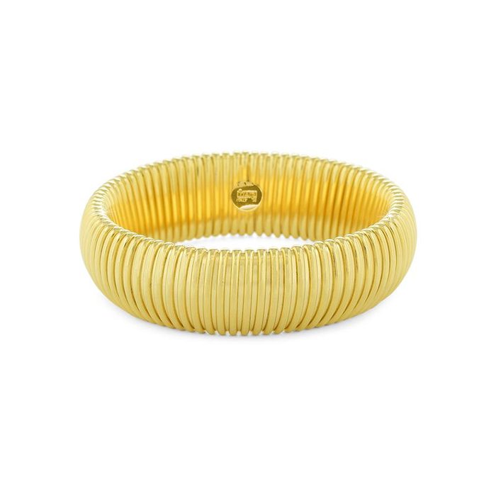 Bracciale in bronzo dorato Tubogas
