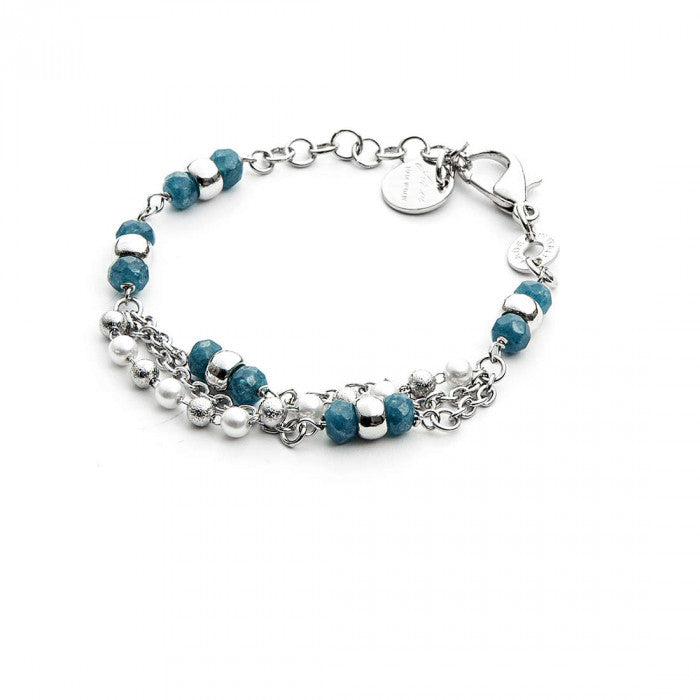 Bracciale blue pearl