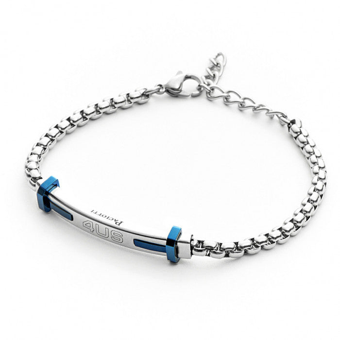 Bracciale blue plate