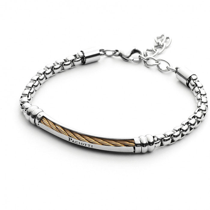 Bracciale rose gold torcion