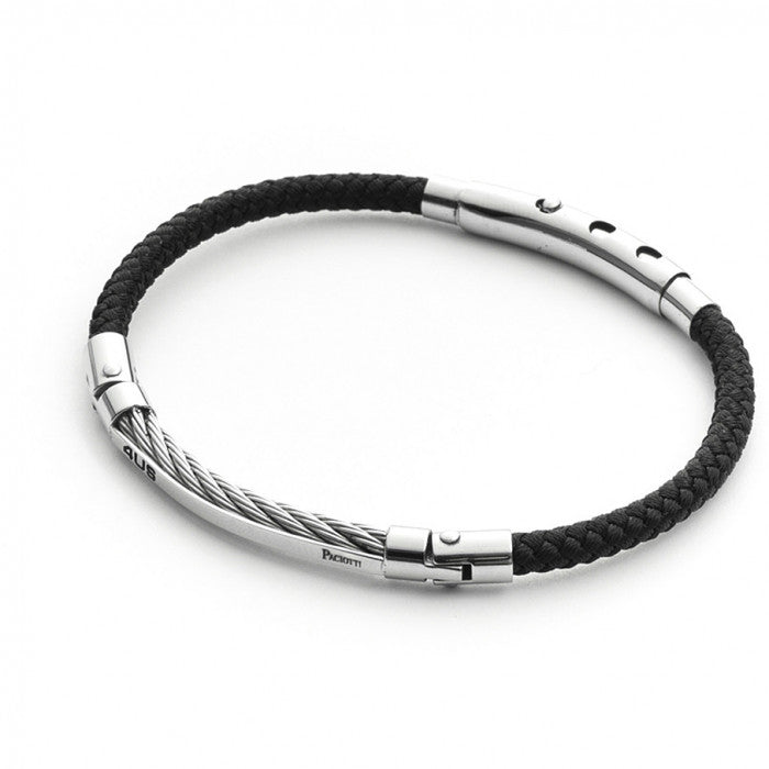 Bracciale cordino torcion