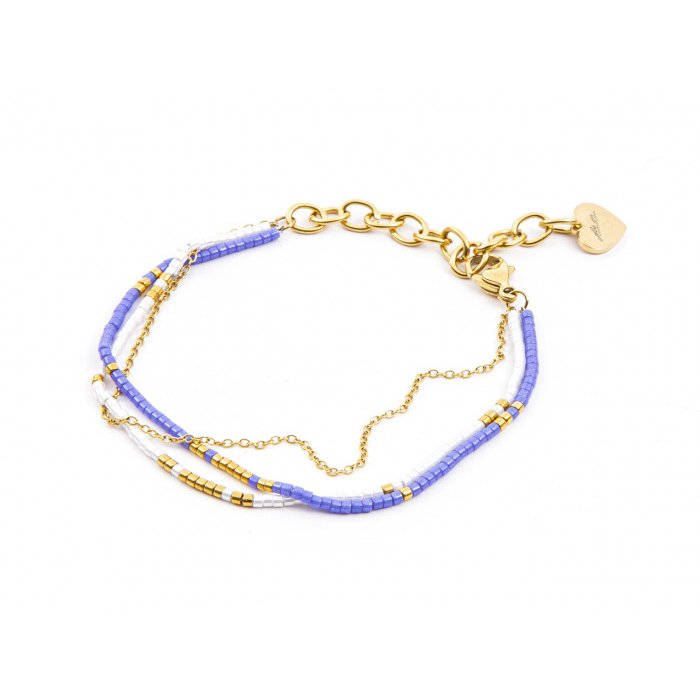 Bracciale pearl multifilo