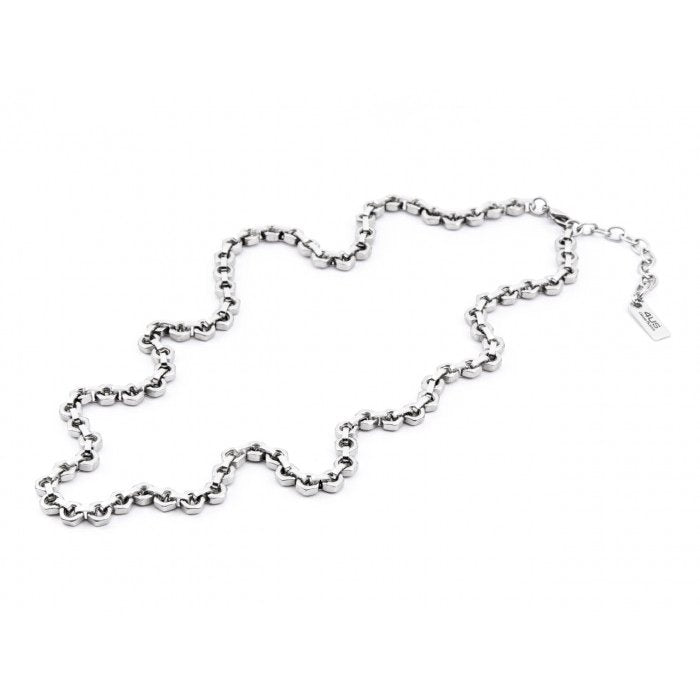 Collana con maglie esagonali