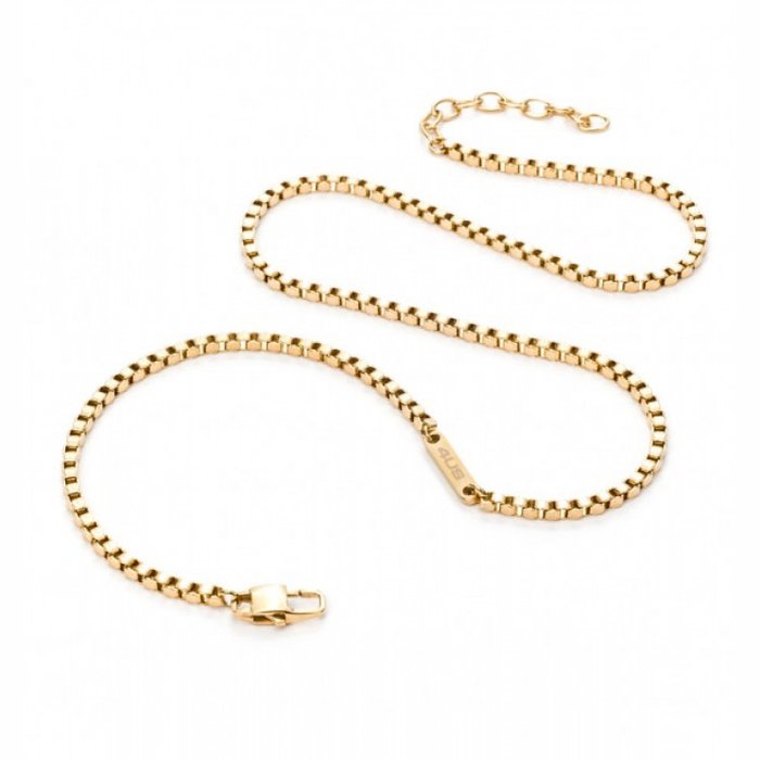 Collana maglia incatenata laminata