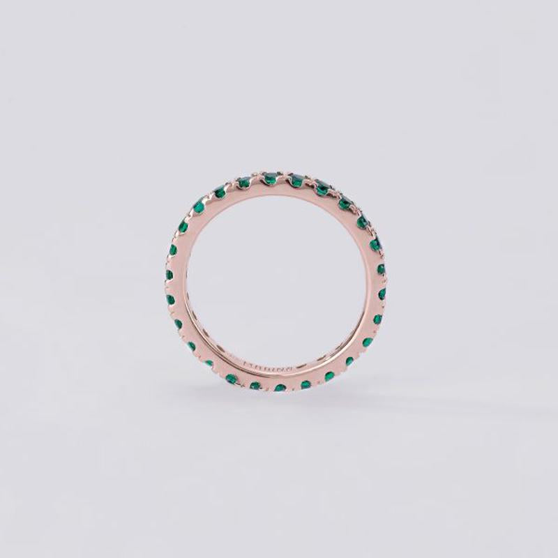 ANELLO VERETTA CON PIETRE COLORATE