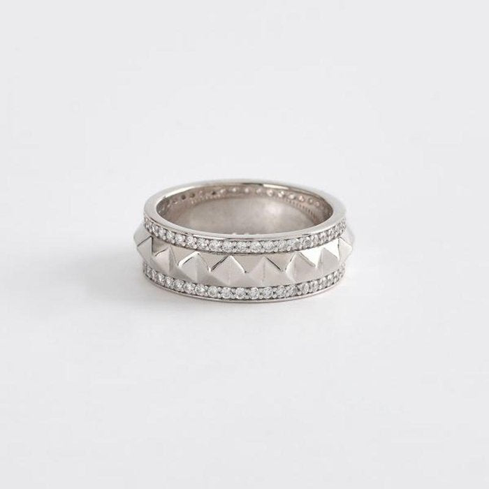 ANELLO BORCHIE E ZIRCONI