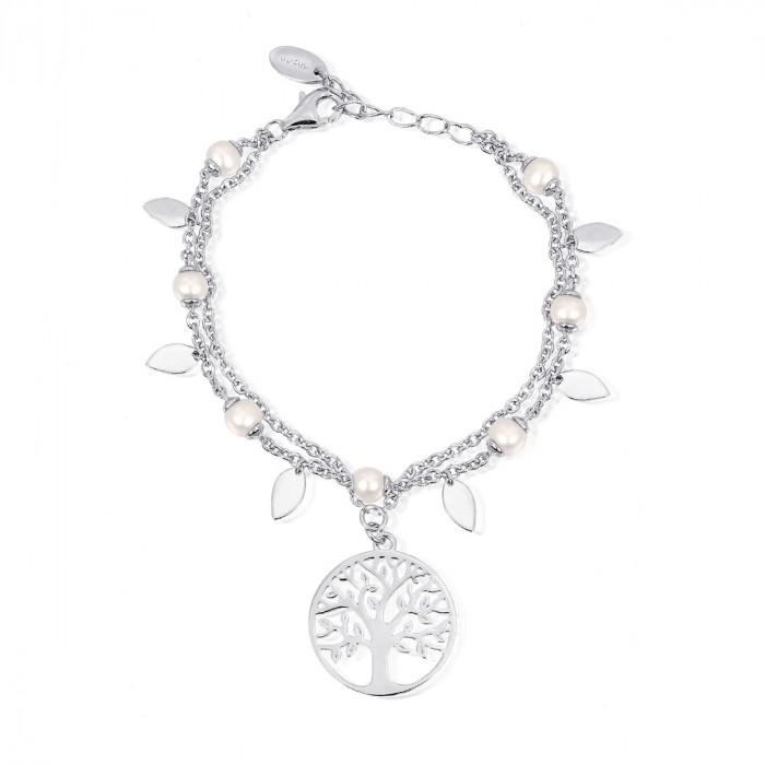Bracciale halsketten perle pendente albero della vita - gioielleriaperdichizzi.it
