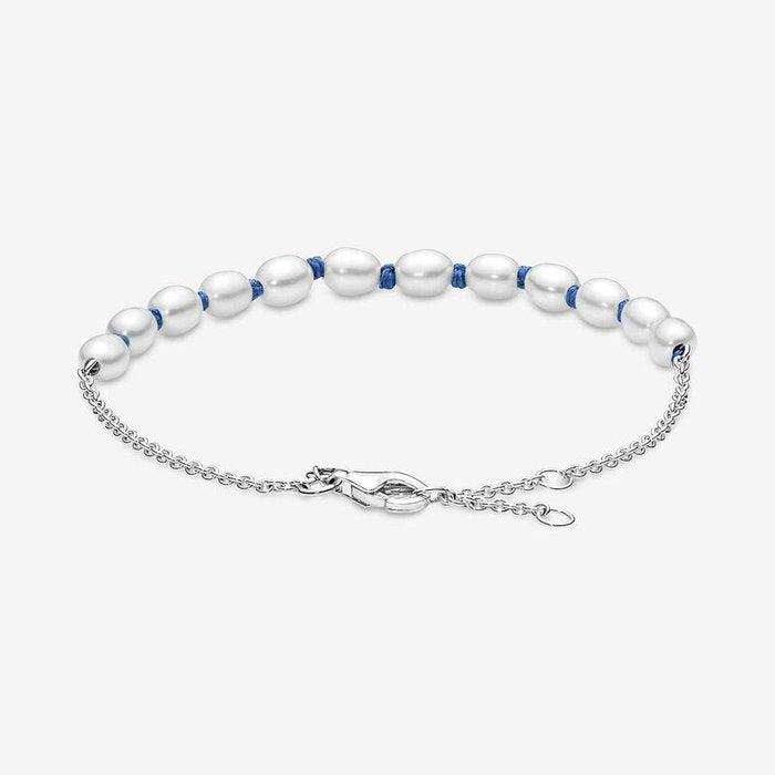 Bracciale con Perle Coltivate d'Acqua Dolce Trattate