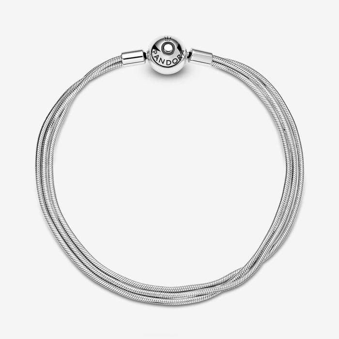 Bracciale Multifilo con Chiusura a Sfera