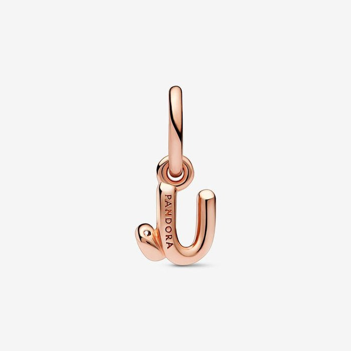 Charm pendente Alfabeto con lettera u