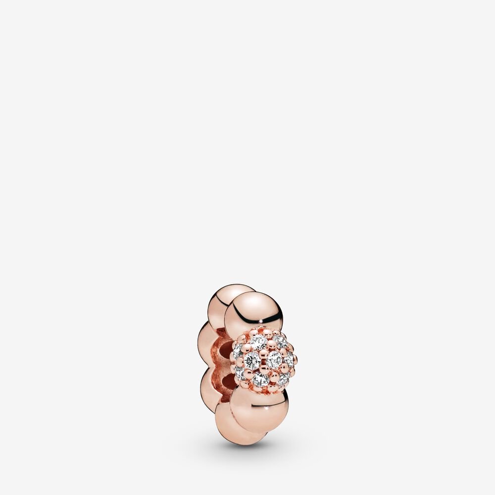 Distanziatore Sfere Luminose e Pavé Purely Pandora