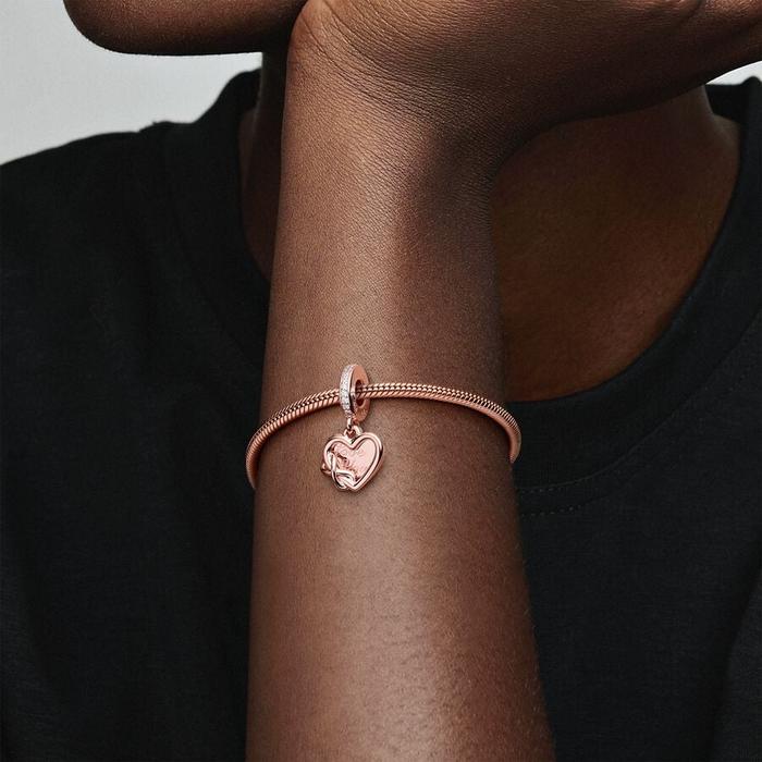 Charm Pendente Cuore Infinito