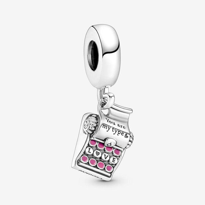 Charm Pendente Macchina da Scrivere