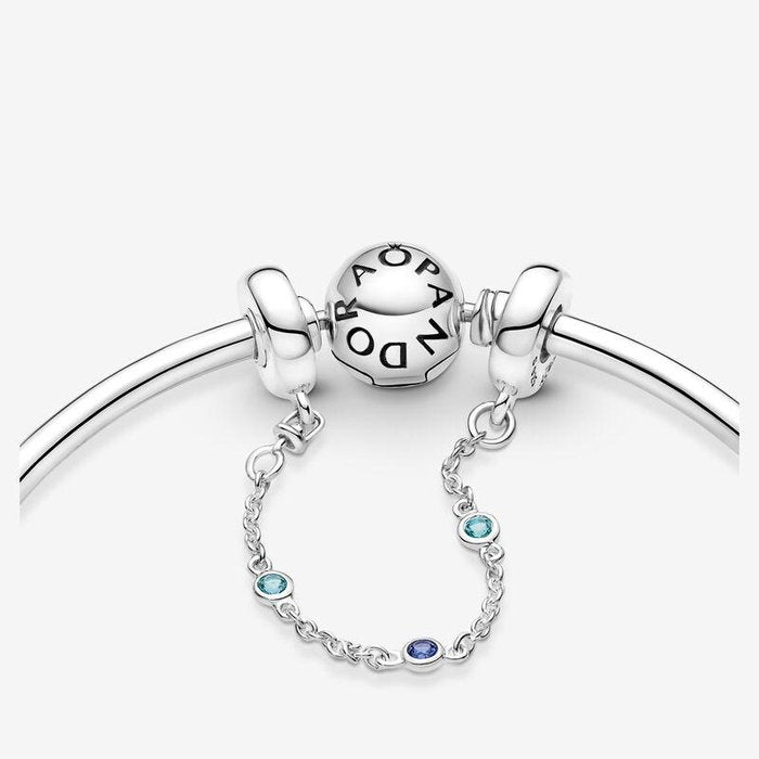 Charm Catena di Sicurezza Pietre Blu