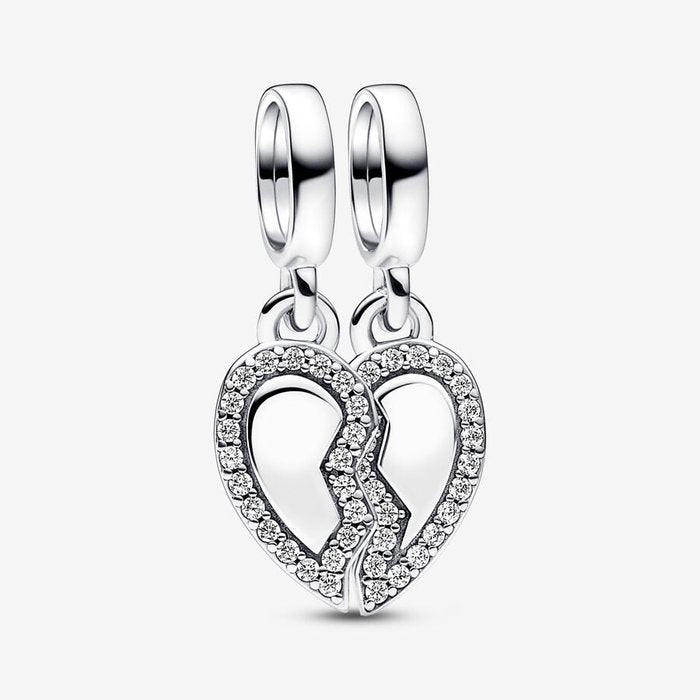 Charm Pendente Cuore dell'Amicizia Divisibile