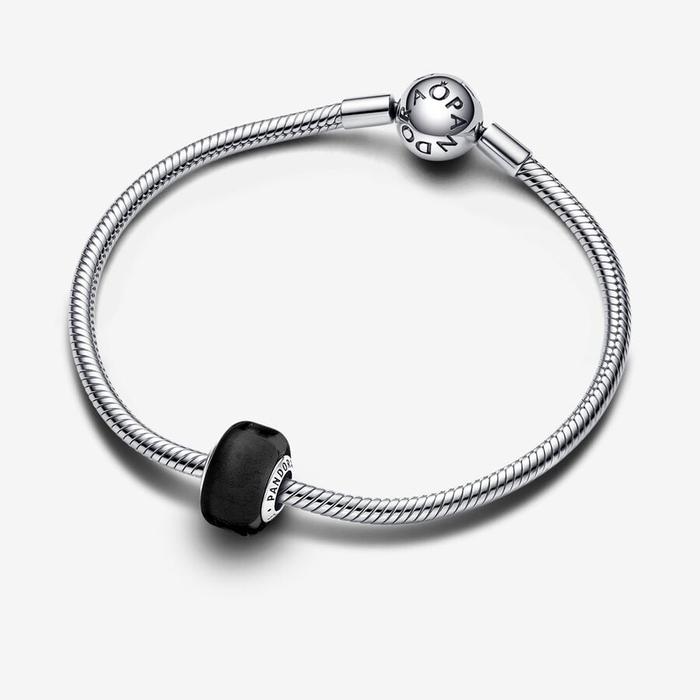 Charm Mini Vetro di Murano Nero