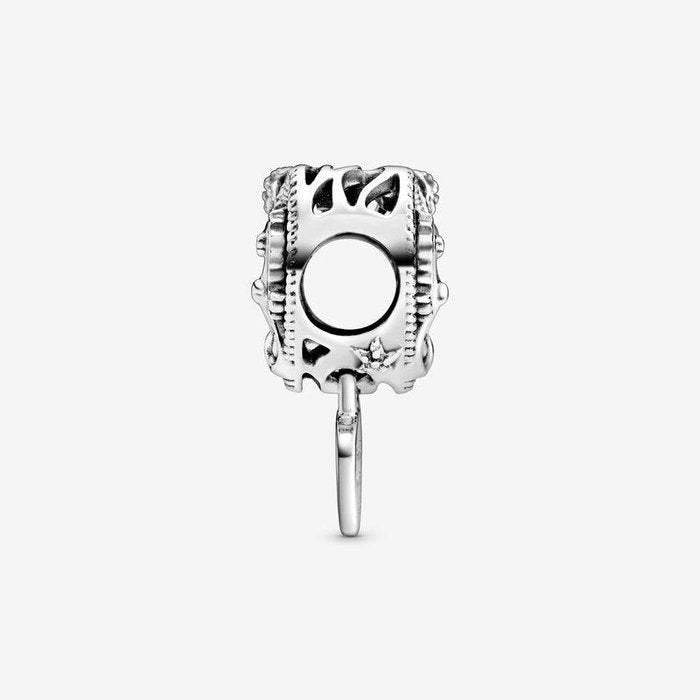 Charm openwork Cuore e cavallucci marini
