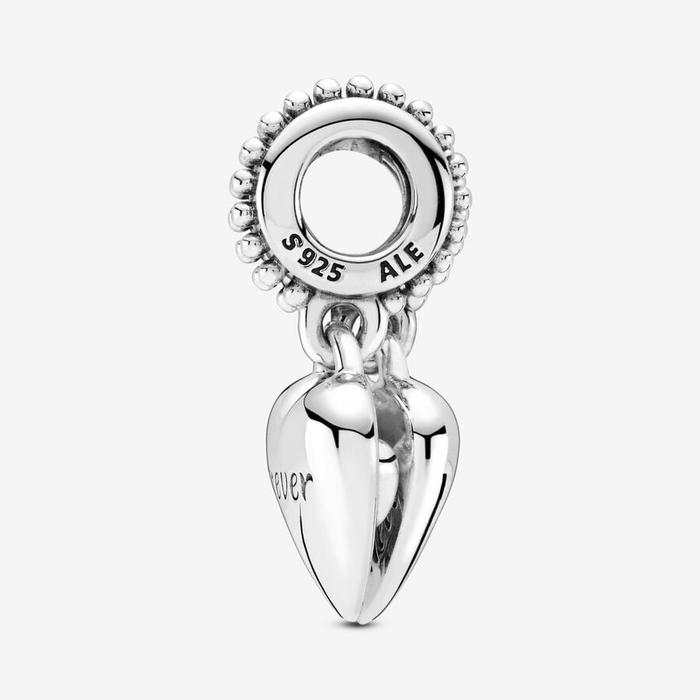 Charm Pendente Cuori Nipote e Zia