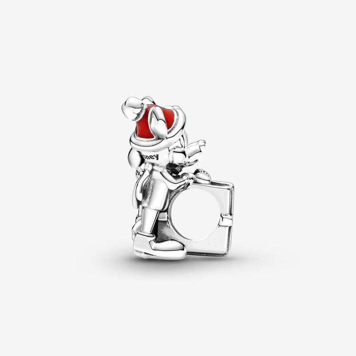 Charm Disney, charm Mickey Mouse e Minnie con pacchetto regalo