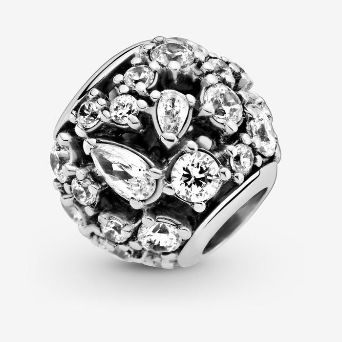 Charm Openwork Rotondo Scintillante