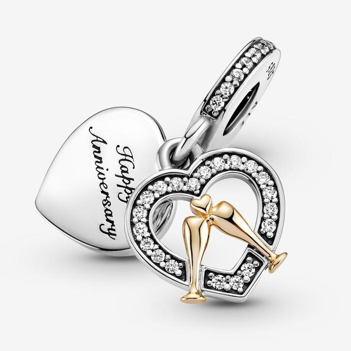 Charm Pendente Buon Anniversario