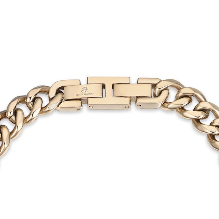 BRACCIALE UOMO IN ACCIAIO MAGLIA CATENA SILVER