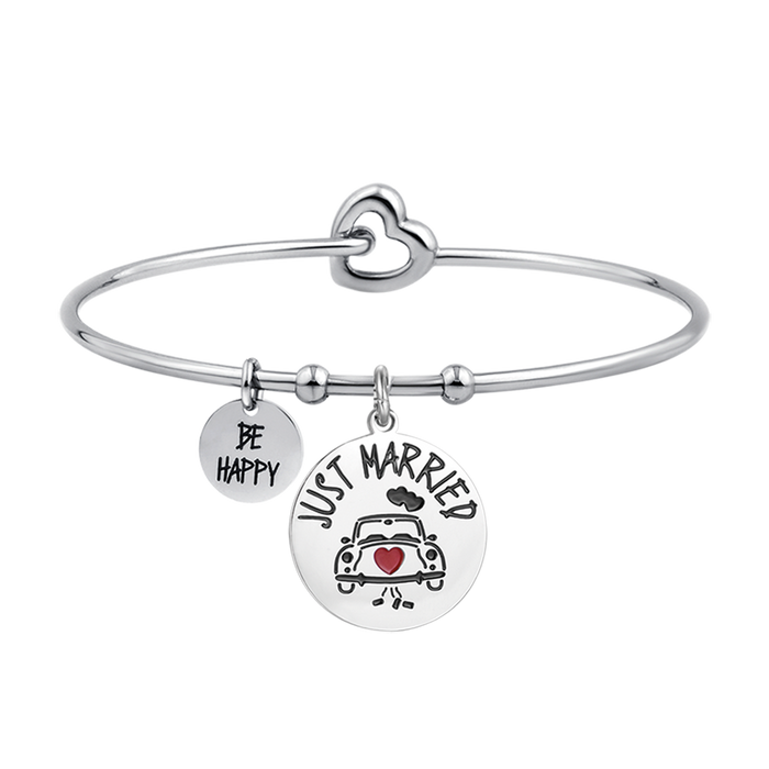 BRACCIALE DONNA IN ACCIAIO JUST MARRIED