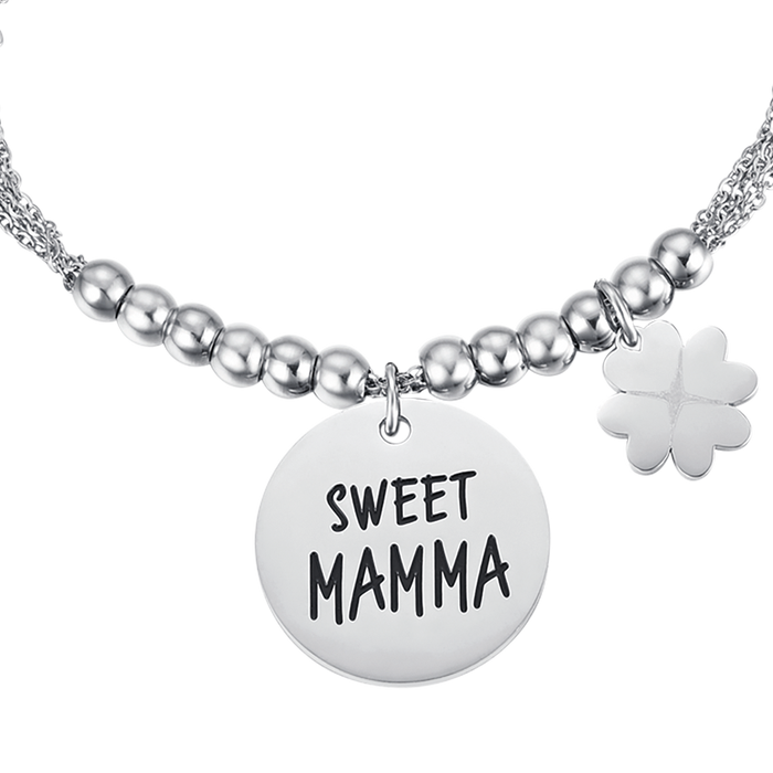 BRACCIALE DONNA IN ACCIAIO SWEET MAMMA