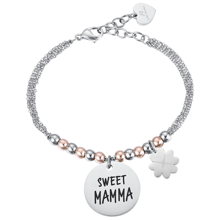 BRACCIALE DONNA IN ACCIAIO SWEET MAMMA