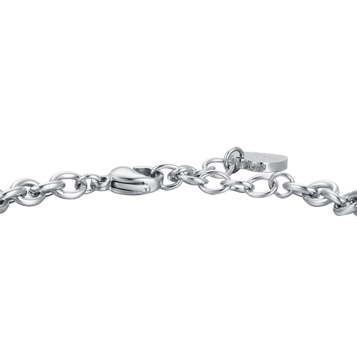 BRACCIALE DONNA IN ACCIAIO COLLEGHE PER CASO AMICHE PER SCELTA